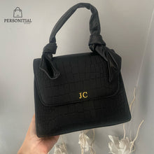 Load image into Gallery viewer, Croc Print Handbag