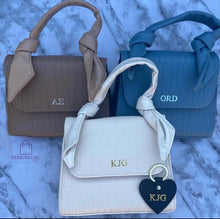 Load image into Gallery viewer, Croc Print Handbag