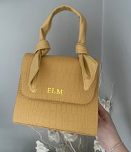 Load image into Gallery viewer, Croc Print Handbag