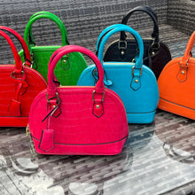 Load image into Gallery viewer, Half Moon Top Handle Bag