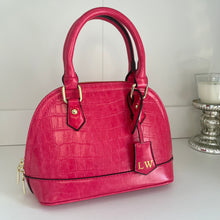 Load image into Gallery viewer, Half Moon Top Handle Bag