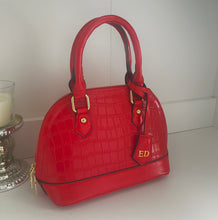 Load image into Gallery viewer, Half Moon Top Handle Bag